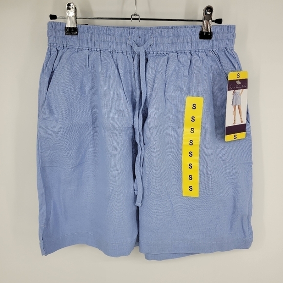 Gloria Vanderbilt Sport Gisella Ladies' Linen Blend Short Size S - Picture 5 of 15
